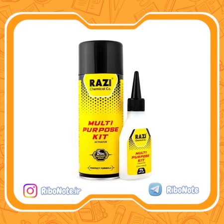چسب 123 رازی فیکس حجم 400 میلی لیتر تکی